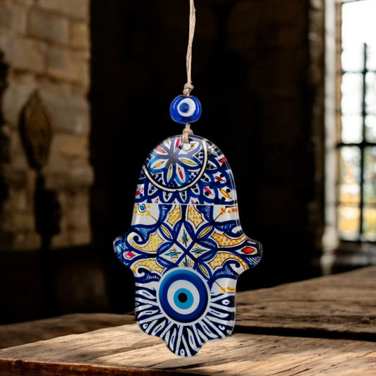 Palma Maicii Domnului din sticlă – decorațiune pentru casă și protecție image 0