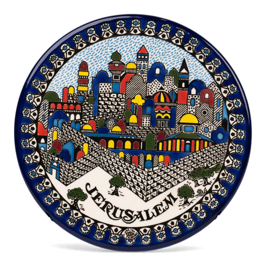 Farfurie ceramică din Ierusalim - Model 3 image 0