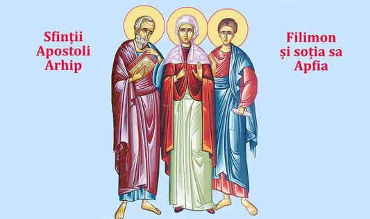 Sfinților Apostoli Arhip, Filimon și Apfia