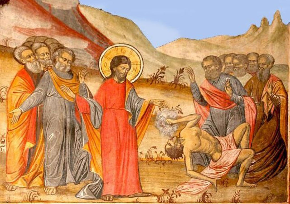 Iisus vindecă un băiat cu spiritul necurat|Iisus vindecă un băiat cu spiritul necurat