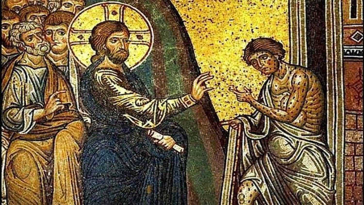 Iisus vindecă un lepros|Iisus vindecă un lepros