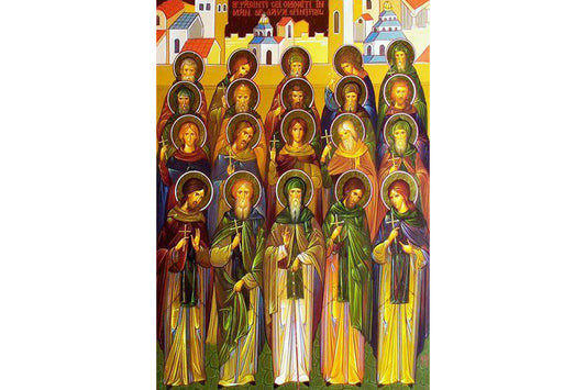 Sfinții uciși în Lavra Sfântului Sava