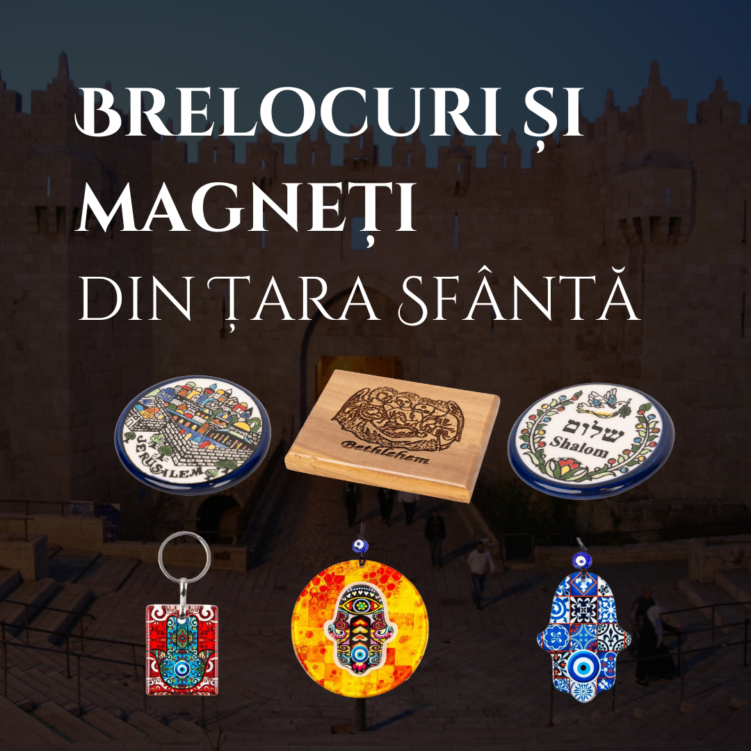 Brelocuri și magneți din Țara Sfântă