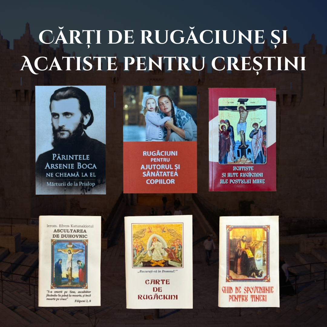 Cărți de rugăciune și Acatiste pentru creștini