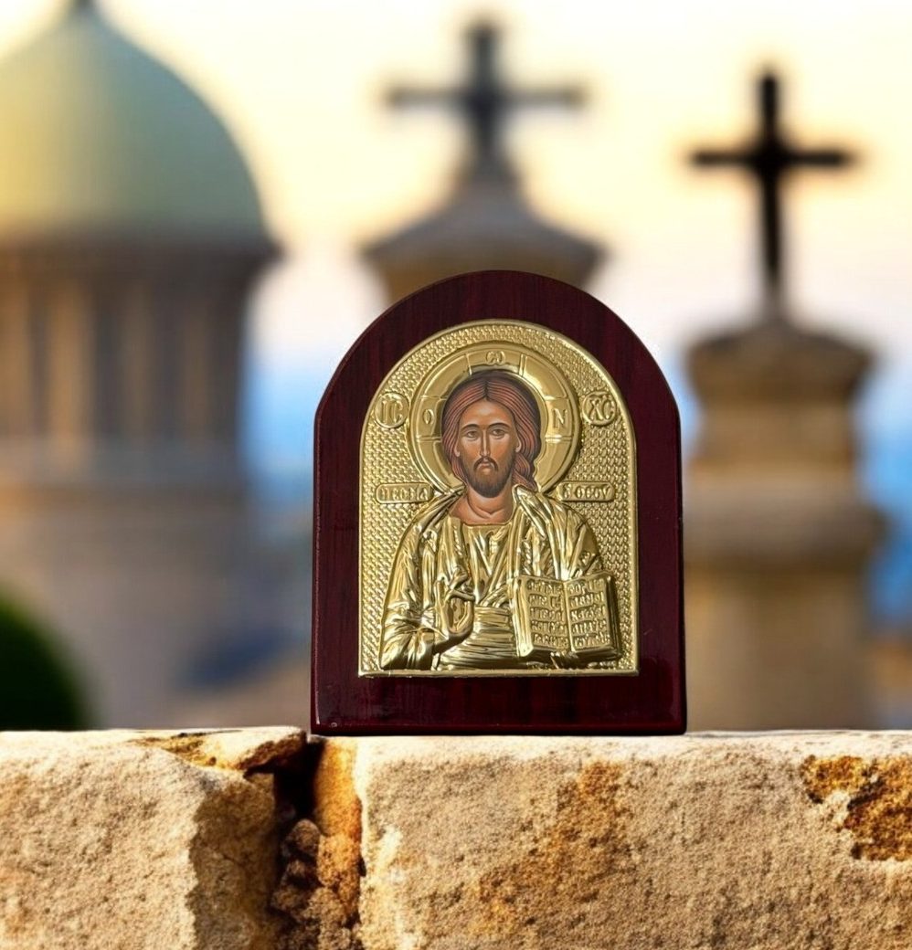 Icoana Iisus Hristos Atotputernicul, sfințită în Ierusalim image 0