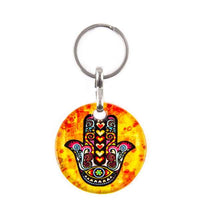Ornament pentru chei din sticlă – Ierusalim image 0
