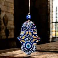 Palma Maicii Domnului din sticlă – decorațiune pentru casă și protecție image 0