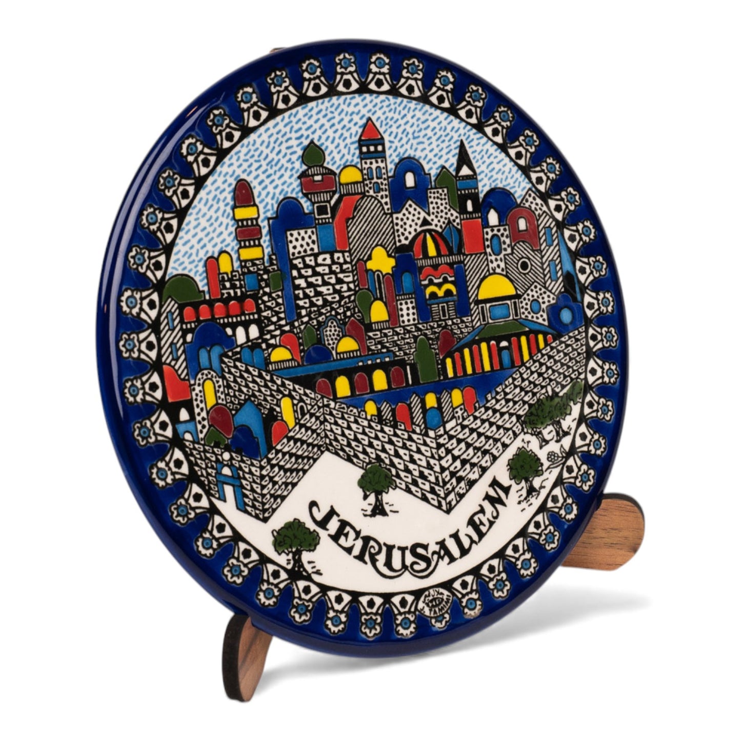 Farfurie ceramică din Ierusalim - Model 3 image 1