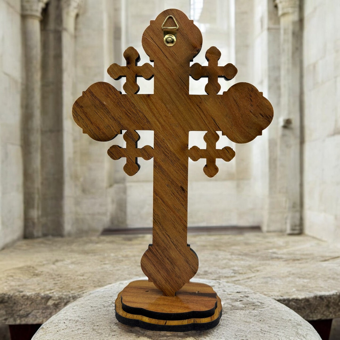 Crucea Ierusalimului cu 4 elemente sfinte image 2