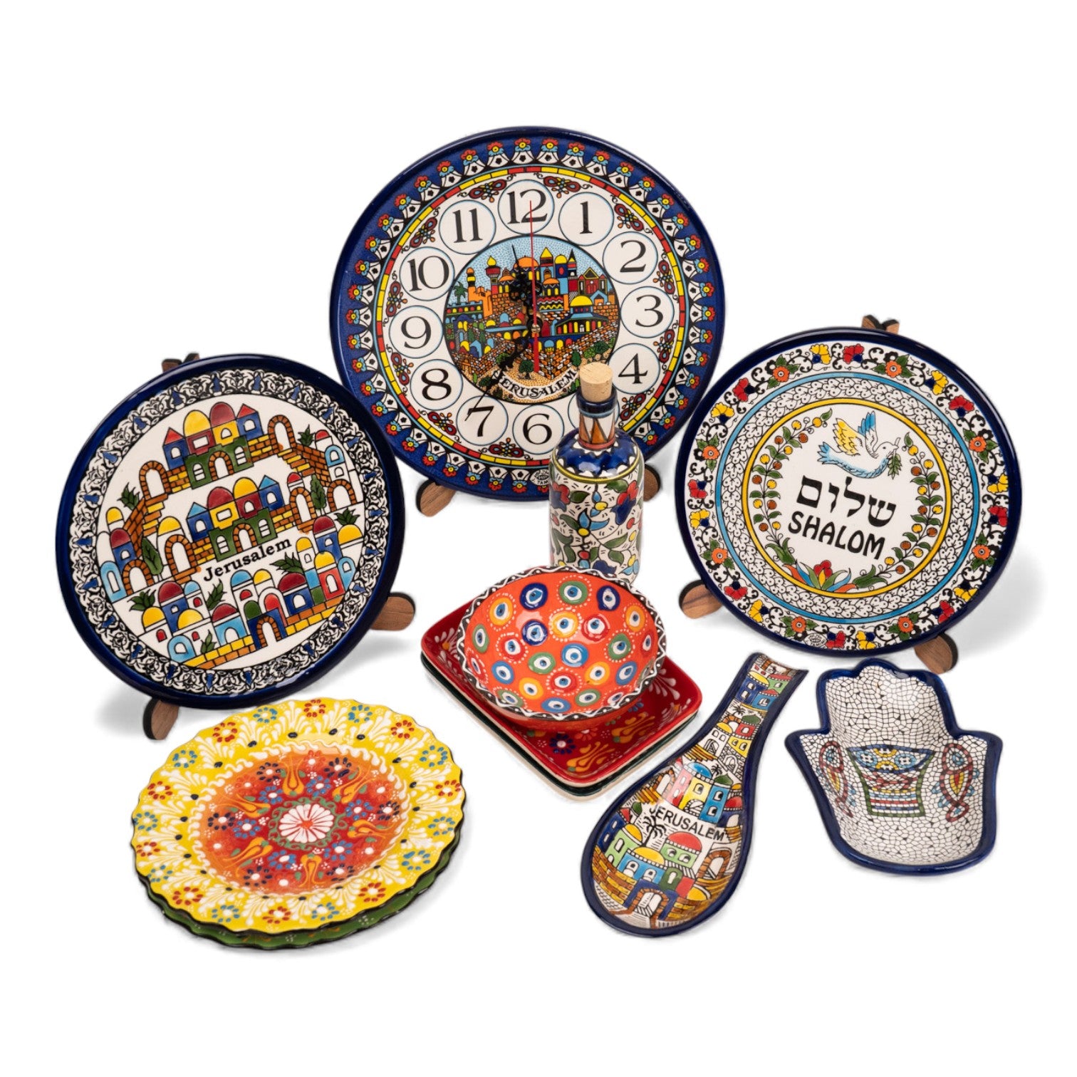 Farfurie ceramică din Ierusalim - Model 1 image 4