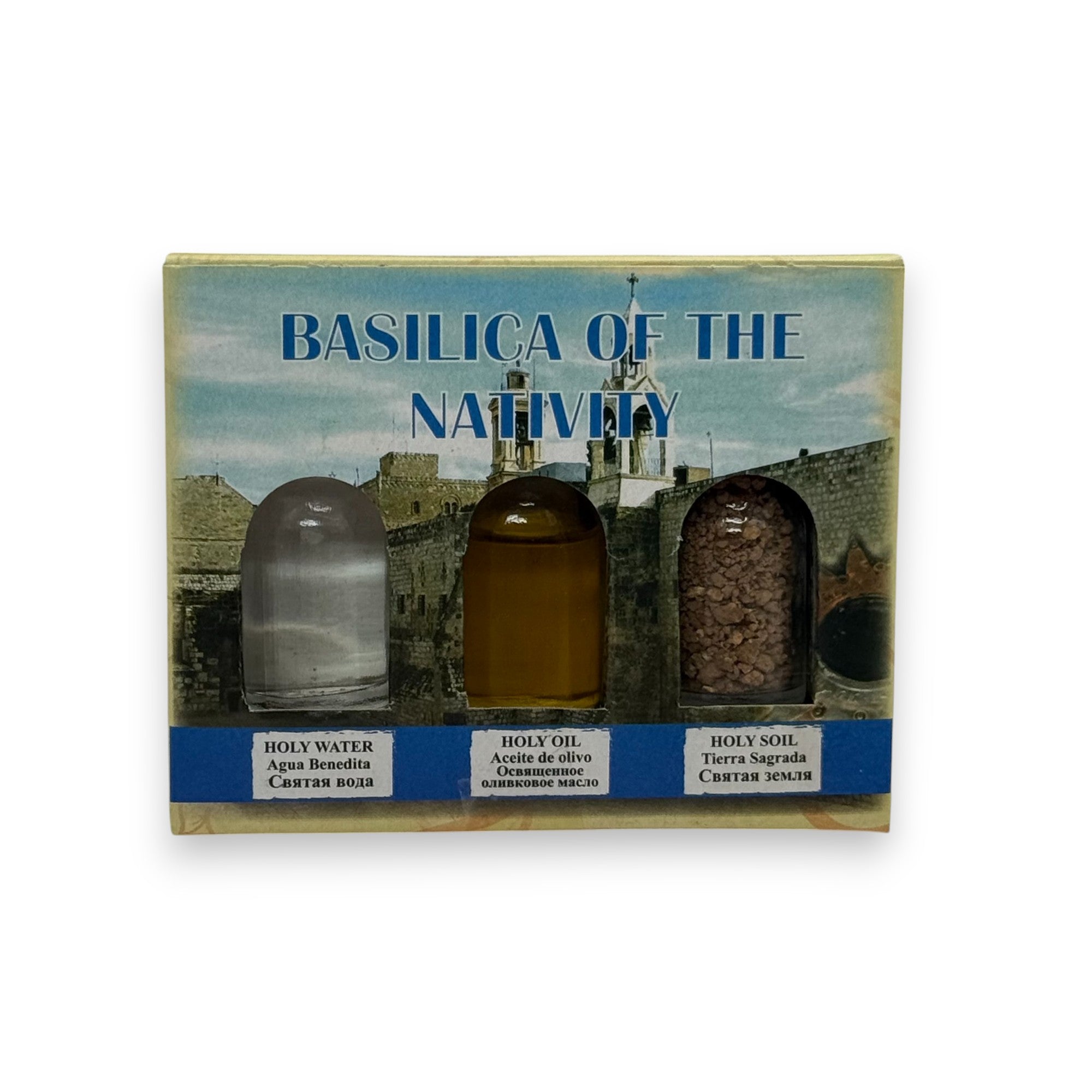 Set 3 elemente Sfinte din Biserica Nasterii Domnului din Bethlehem image 1