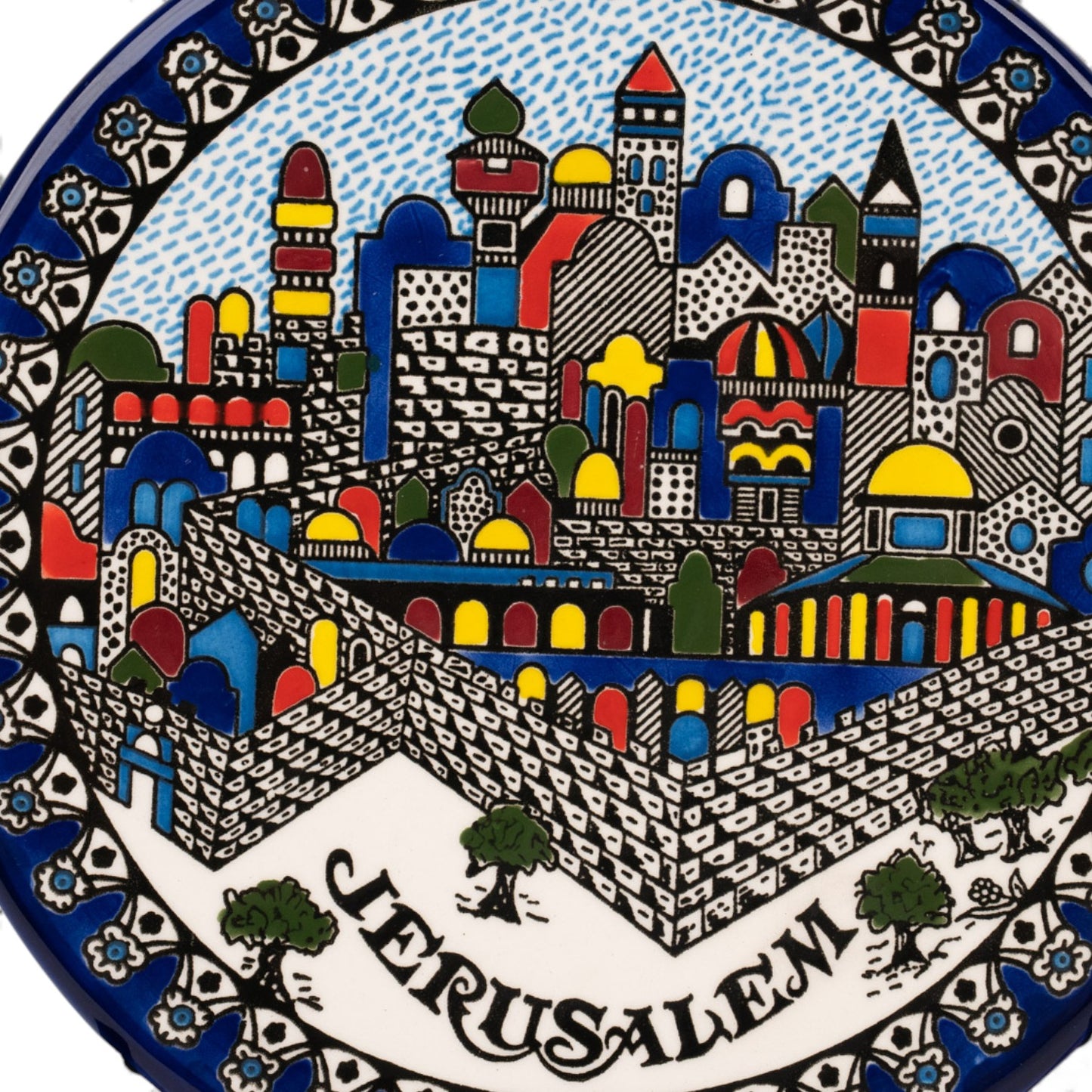Farfurie ceramică din Ierusalim - Model 3 image 2