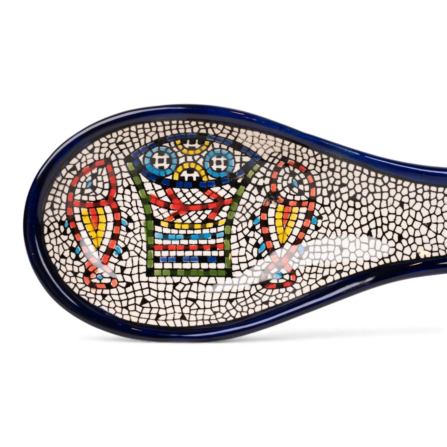 Lingură  din ceramică din Ierusalim - Model 1 image 1