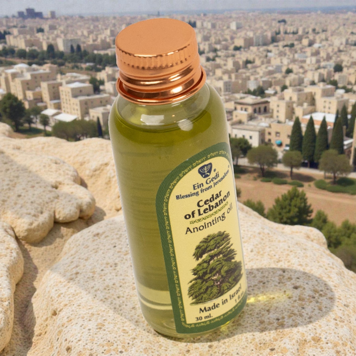 Ulei de Ungere pentru Vindecare Pat Mishiah – Cedrul Libanului, 30 ml image 1