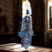 Obiect decorativ din sticlă Palma Maicii Domnului pentru protecție spirituală image 2