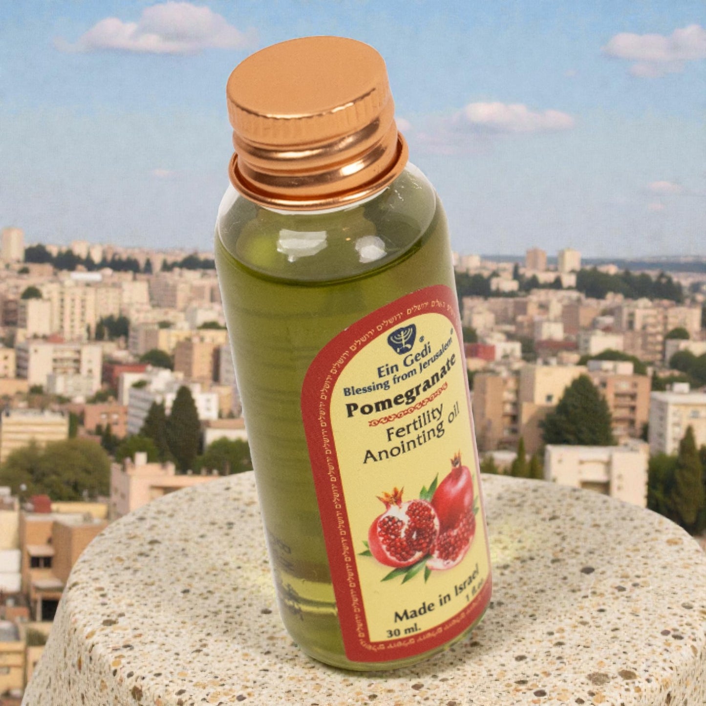 Ulei de Ungere pentru Fertilitate – Rodie, 30 ml image 1