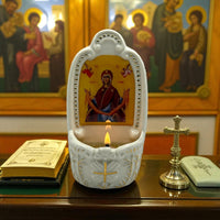 Candela porțelan Brâul Maicii Domnului image 0