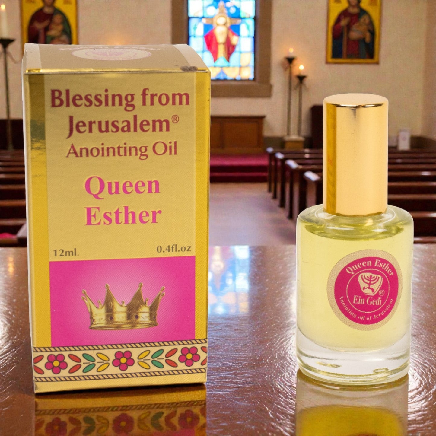 Ulei de Ungere – Queen Esther – Gold Series, 12 ml image 1