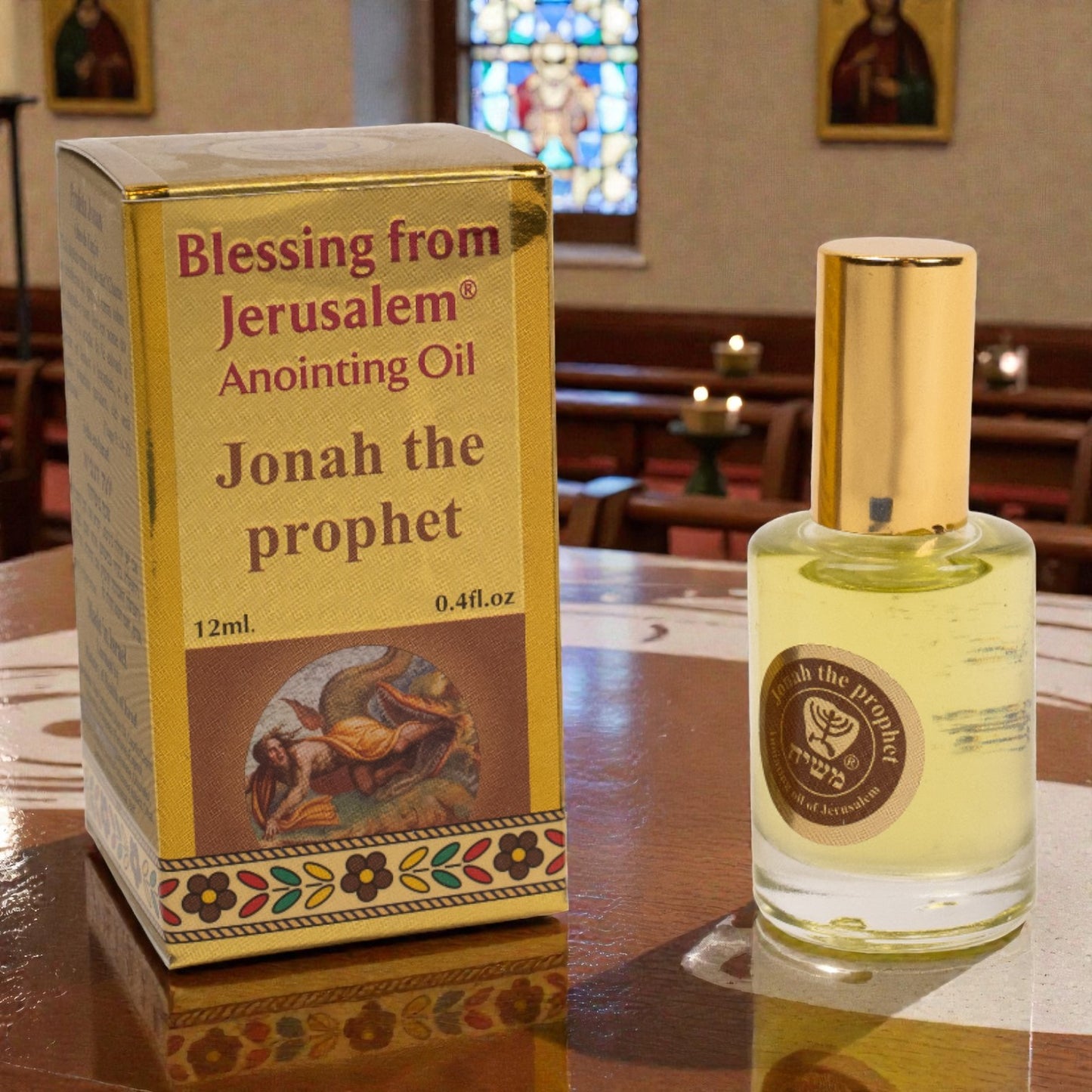 Ulei de Ungere – Jonah the Prophet – Gold Series, 12 ml image 1