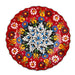 Farfurie ceramică decorativă 18 cm – pictată manual în Ierusalim image 0