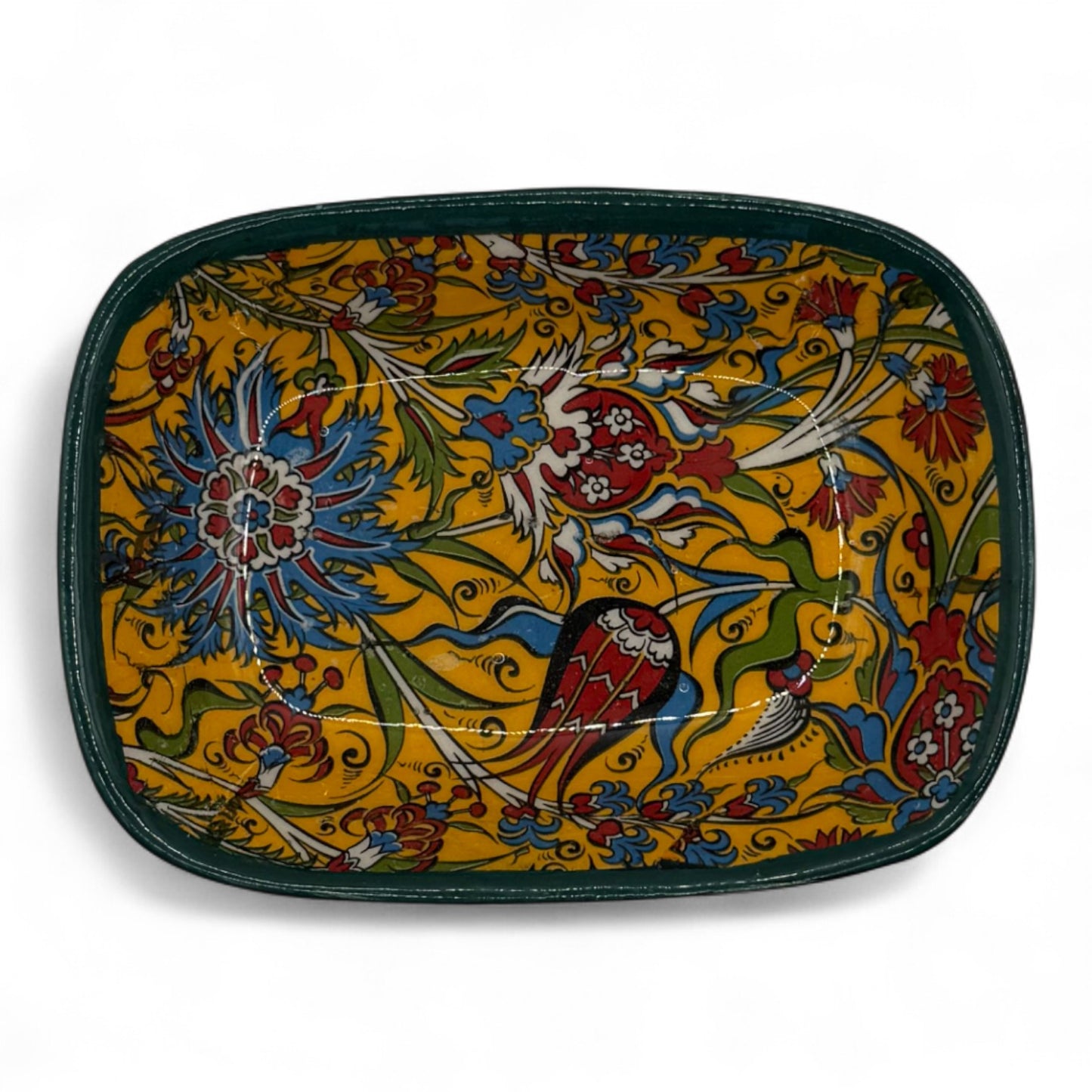 Bol Ceramic Pictat Manual – Modele Tradiționale Colorate - Model 5 image