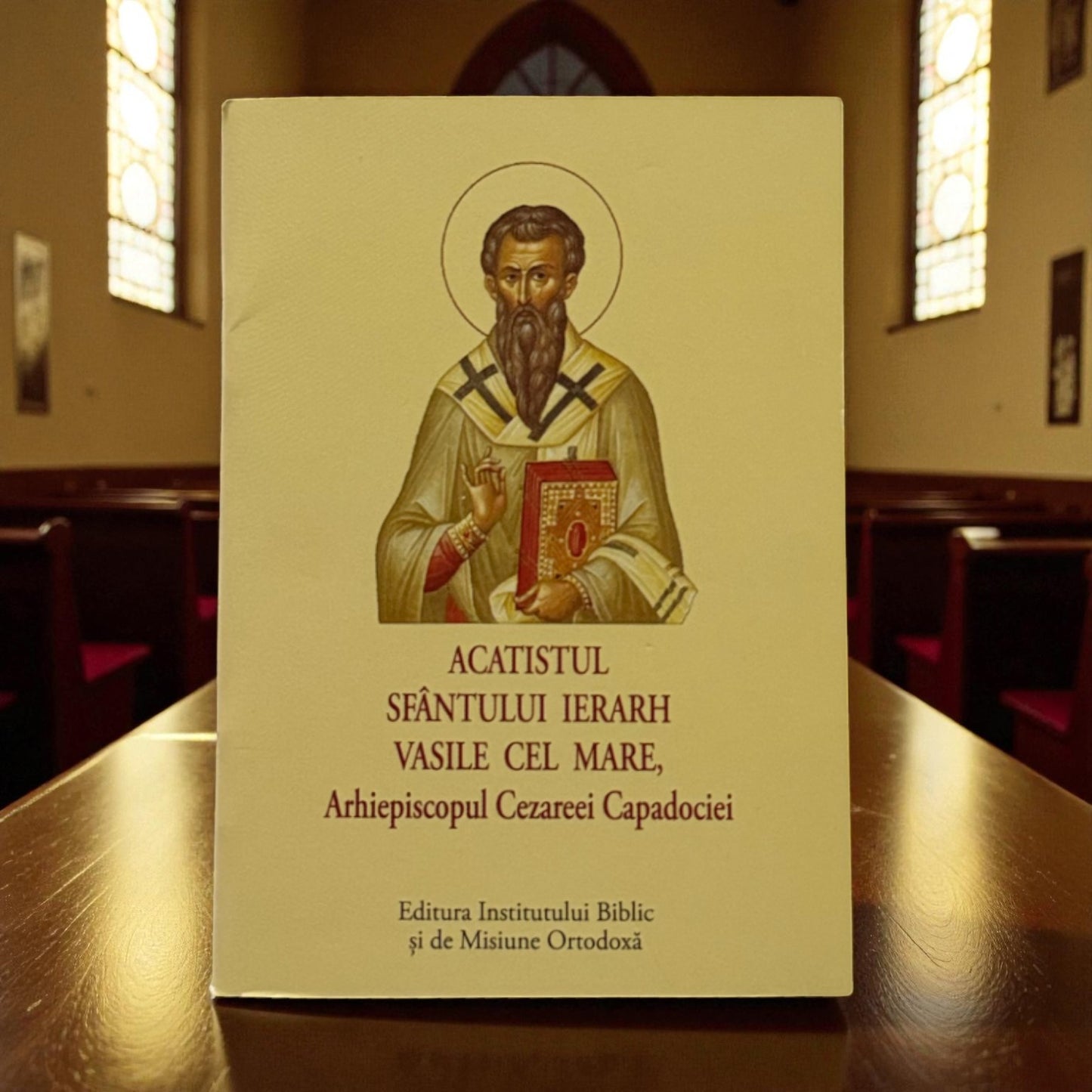 Acatistul Sfântului Ierarh Vasile cel Mare Arhiepiscopul Cezareei Capadociei image 0