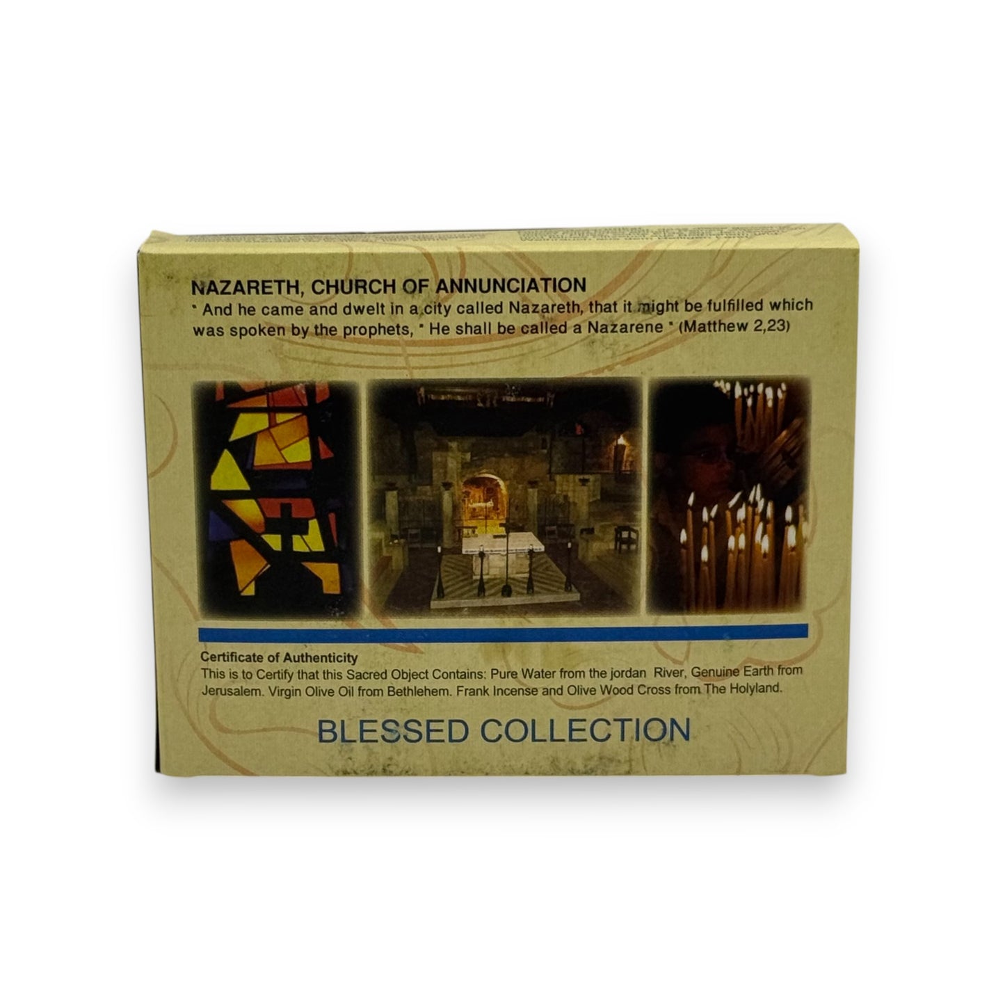 Set 3 elemente Sfinte din Biserica Bunei Vestiri Nazareth image 2