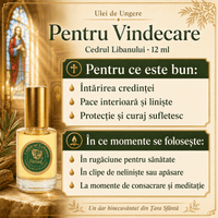 Ulei de Ungere pentru Vindecare – Cedrul Libanului, 12 ml