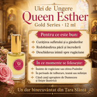 Ulei de Ungere – Queen Esther – Gold Series, 12 ml