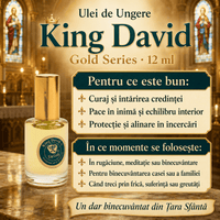 Ulei de Ungere – King David – Gold Series, 12 ml