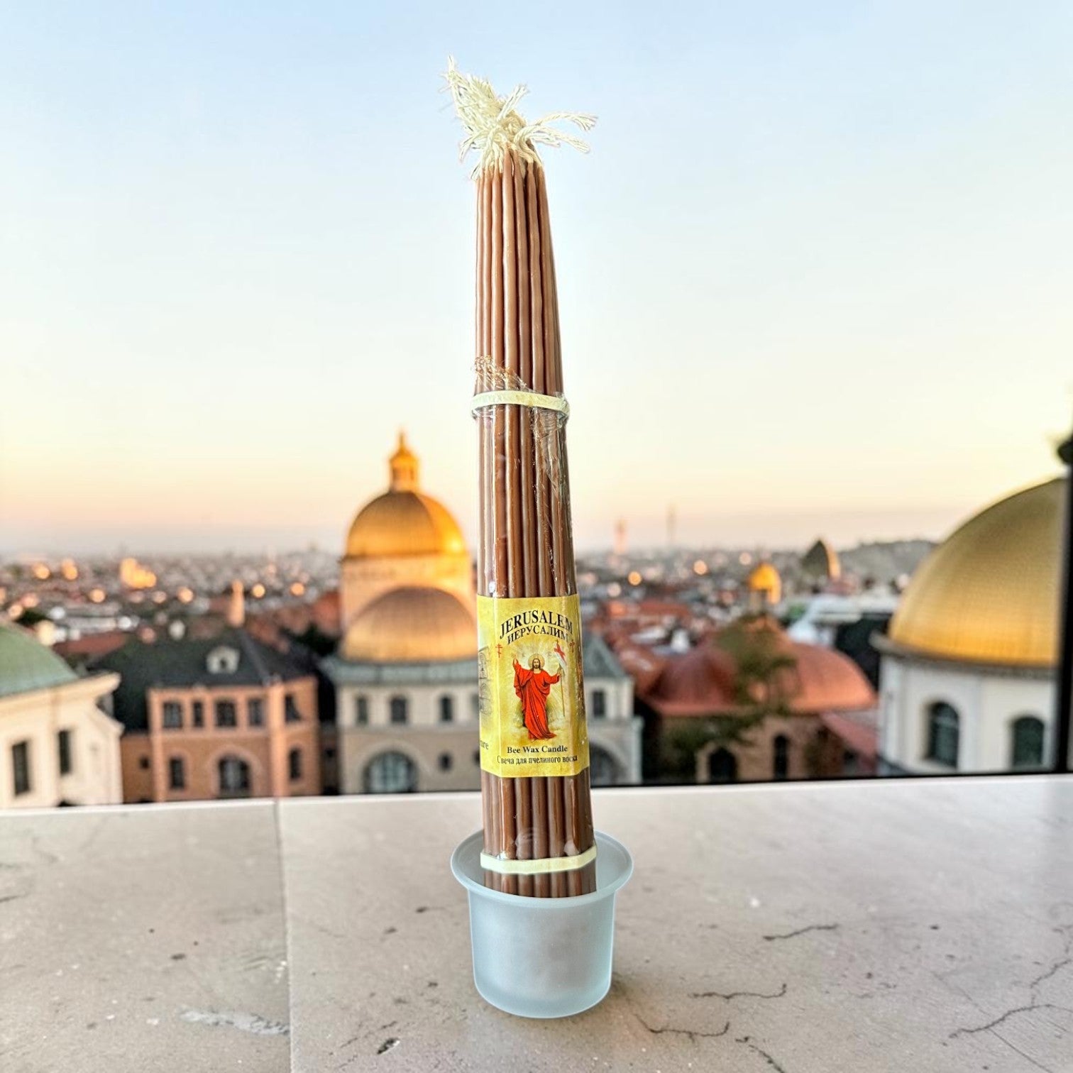 Suport sticlă pentru Pachetul celor 33 de lumânări