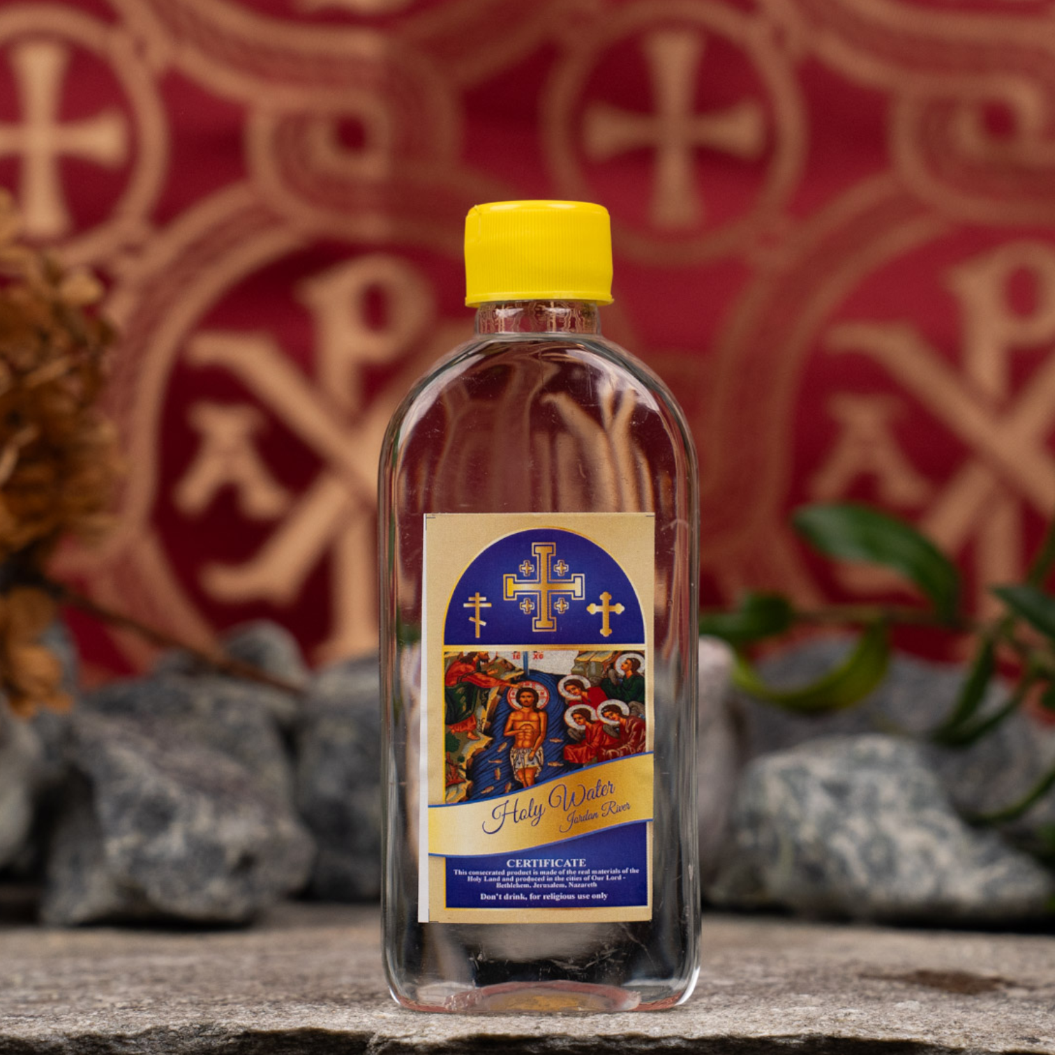 Apa Sfințită / Agheasmă din Raul Iordan - 100 ml image 0
