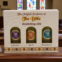 Set de 3 Miruri din Pustiul iudeii  – spikenard, myrrh & frankincense image 0