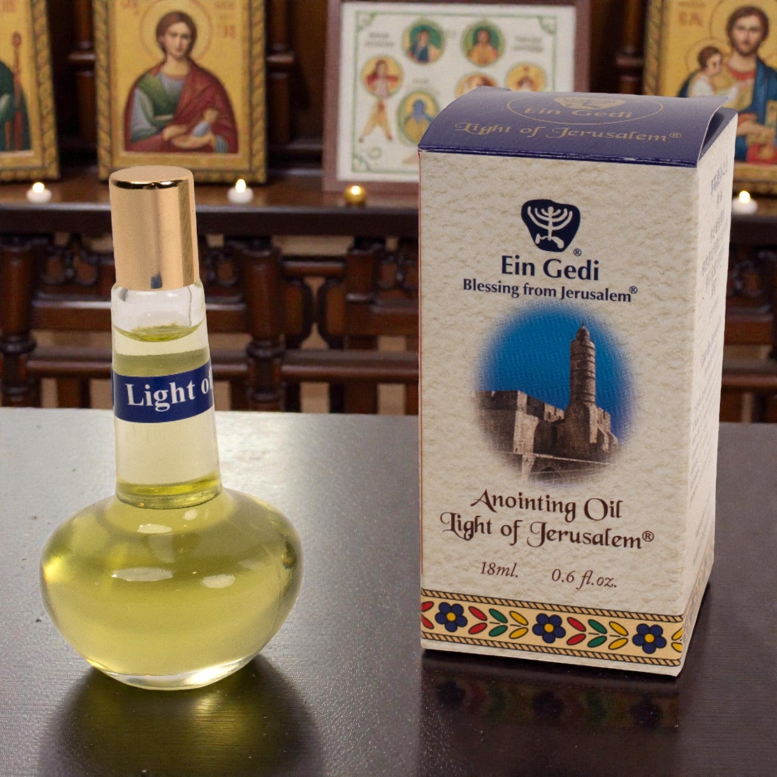 Ulei de Ungere – Lumina Ierusalimului, 18 ml image 1