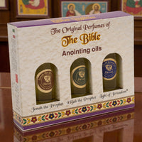 Set de 3 Miruri din Pustiul Iudeii – Jonah the Prophet, Elijah the Prophet & Light of Jerusalem image 1