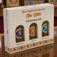 Set de 3 Miruri din Pustiul iudeii  – spikenard, myrrh & frankincense image 1