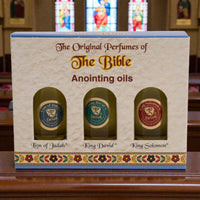 Set de 3 Miruri din Pustiul Iudeii – Lion of Judah, King David & King Solomon image 0