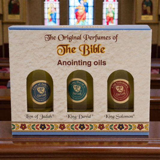 Set de 3 Miruri din Pustiul Iudeii – Lion of Judah, King David & King Solomon image 0