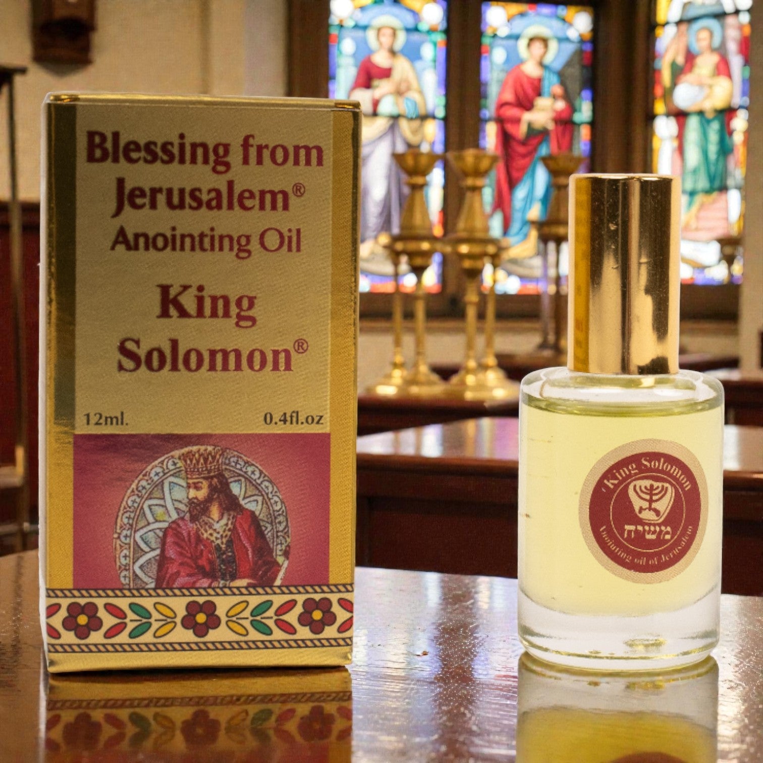 Ulei de Ungere – King Solomon – Gold Series, 12 ml image 1