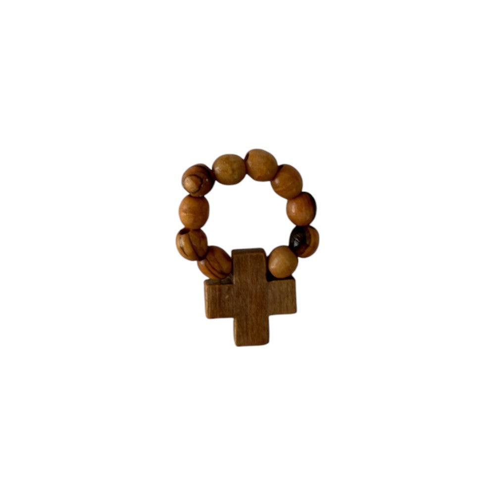 Metanier de deget din Bethlehem confectionat din lemn de maslin image 2