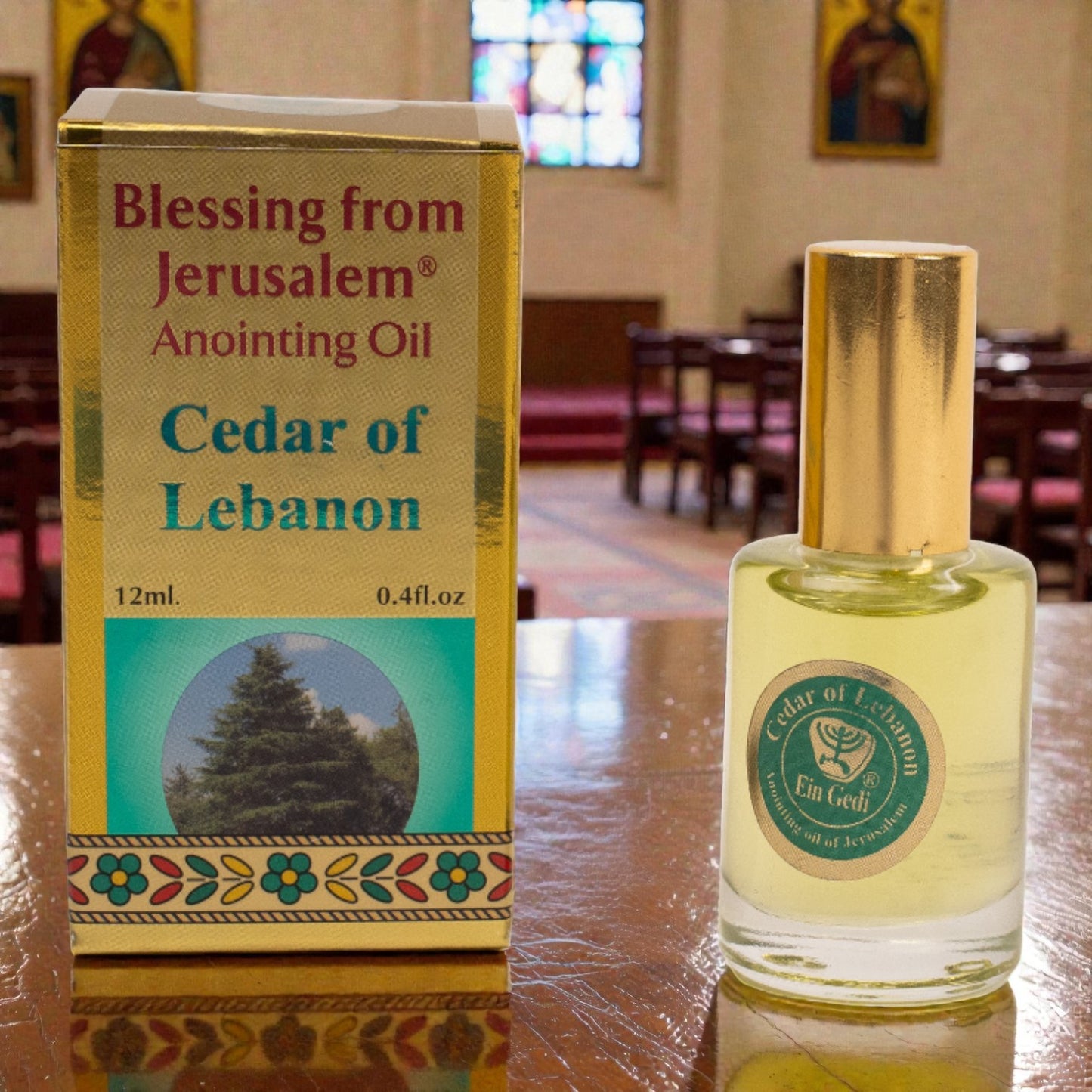 Ulei de Ungere pentru Vindecare – Cedrul Libanului, 12 ml image 1