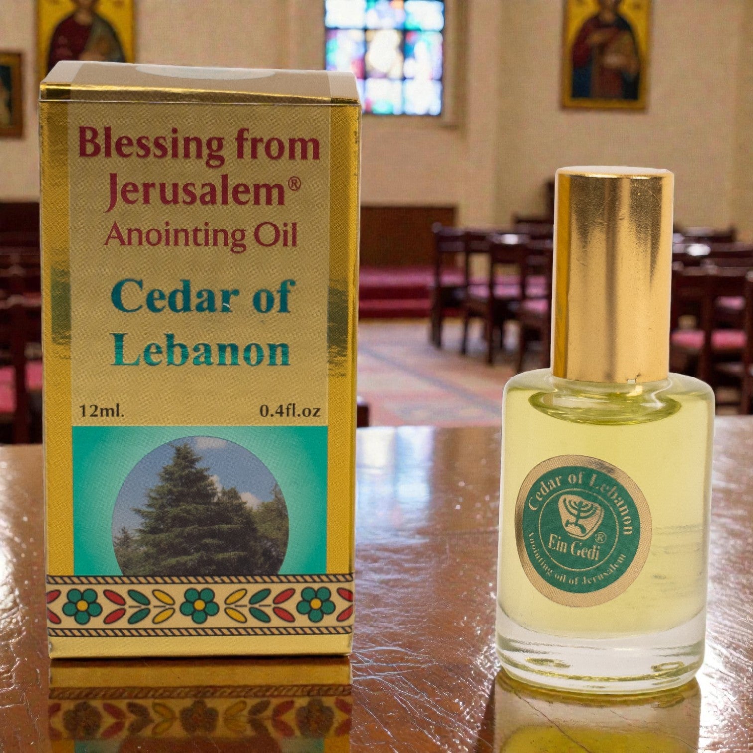 Ulei de Ungere pentru Vindecare – Cedrul Libanului, 12 ml image 1