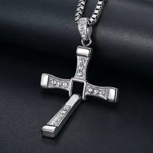 Colier cu Cruce Hosanna, Sfințit la Mormântul Sfânt image 2